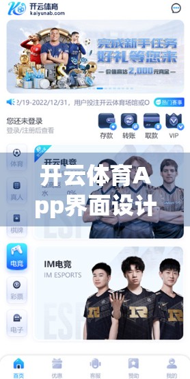 开云体育App界面设计与用户体验深度解析，从能用到好用的进化之路