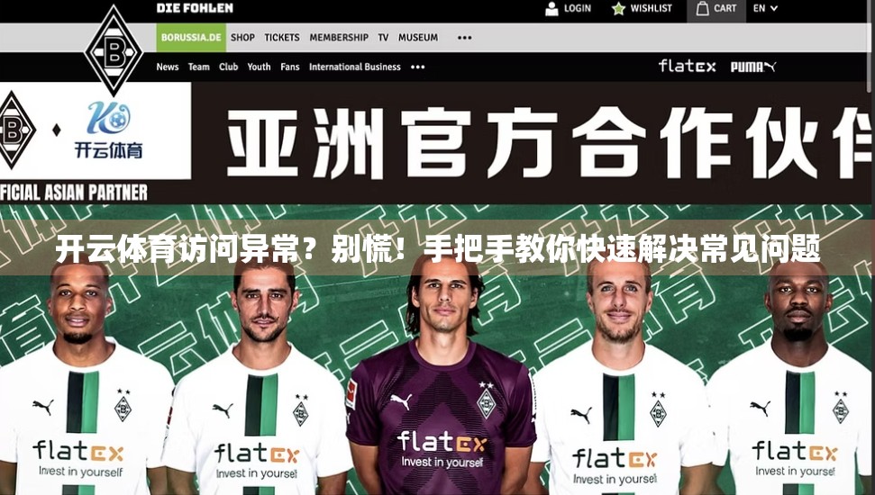 开云体育访问异常？别慌！手把手教你快速解决常见问题