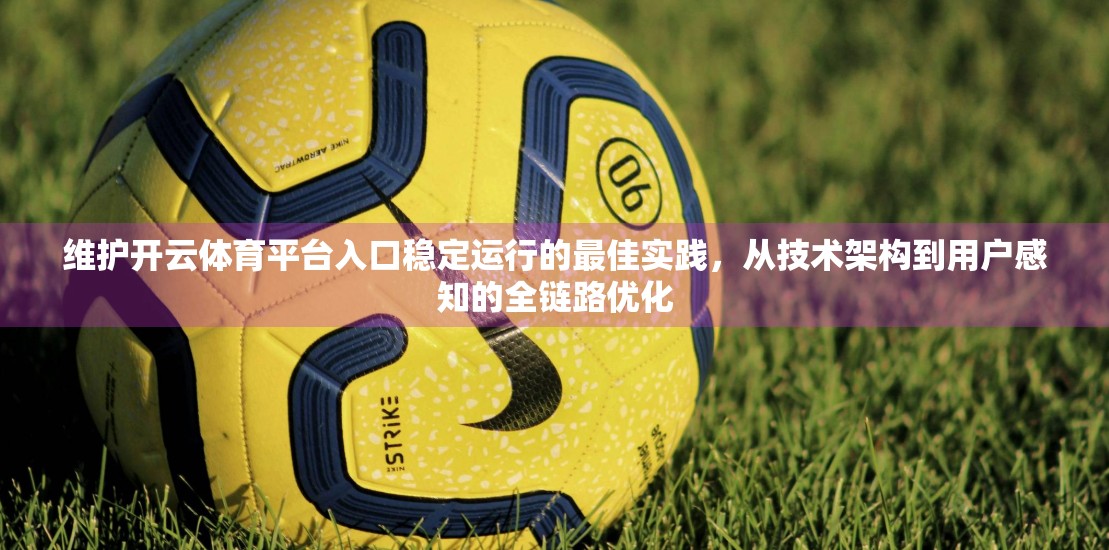 维护开云体育平台入口稳定运行的最佳实践，从技术架构到用户感知的全链路优化