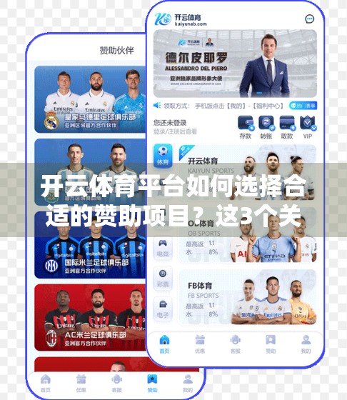 开云体育平台如何选择合适的赞助项目？这3个关键维度帮你避开烧钱陷阱