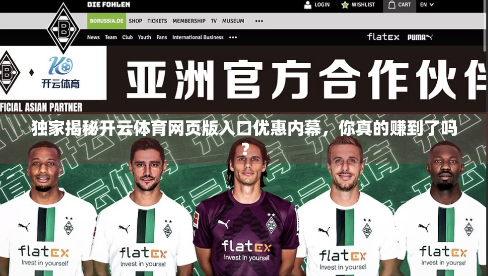 独家揭秘开云体育网页版入口优惠内幕，你真的赚到了吗？