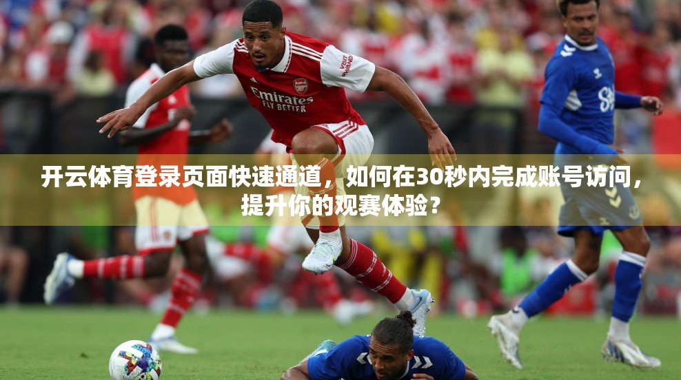 开云体育登录页面快速通道，如何在30秒内完成账号访问，提升你的观赛体验？