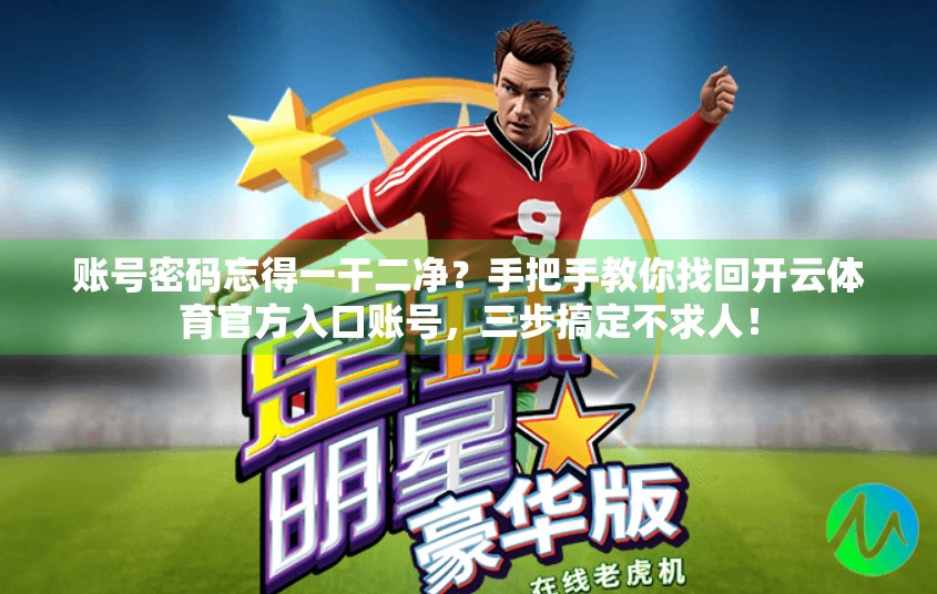 账号密码忘得一干二净？手把手教你找回开云体育官方入口账号，三步搞定不求人！