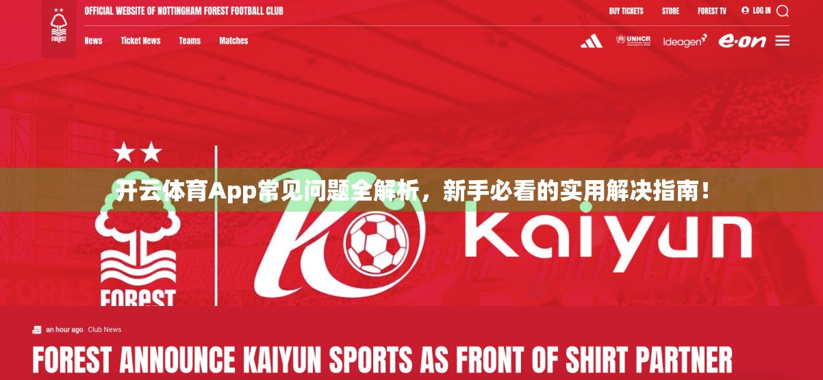 开云体育App常见问题全解析，新手必看的实用解决指南！